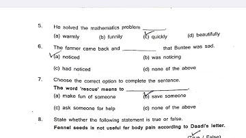 English Class 6th Half Yearly Exam Question Paper 2025-26 |🔴 📚Class 6 English Half Yearly Paper 2025