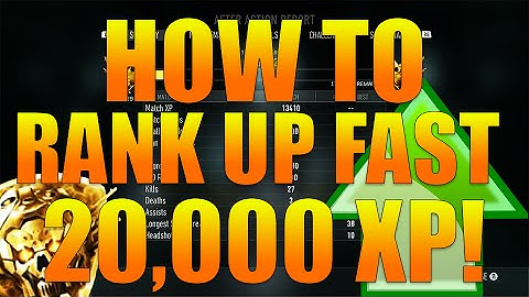 COD AW: HOW TO RANK UP FAST! - 20,000XP A GAME! - Grand Master Prestige FAST! - Tips & Tricks