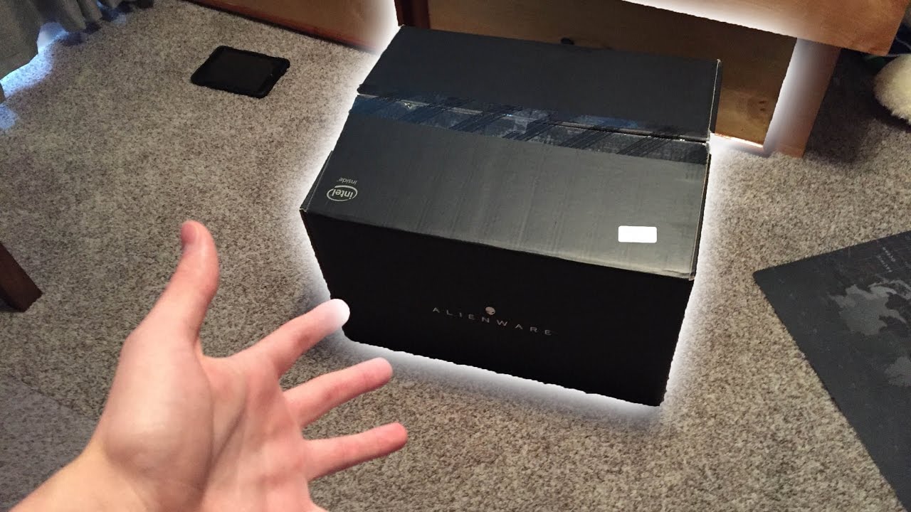 UNBOXING MY NEW PC!!! ALIENWARE AURORA R6 - YouTube