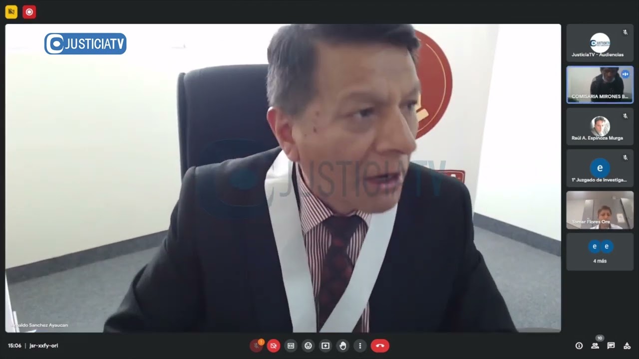 Incoación de proceso inmediato contra José Jorge Urdiales Contreras