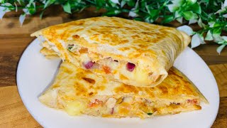 Egg Quesadilla Breakfast in 10 minutes | Easy and Quick Recipe ​⁠@mycookingchapter