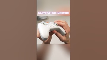 EasySMX X05 Breathing Lights🤩 #easysmx #pcgaming #setup #rgbcontroller #fypage #controller