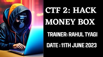 Money BOX Vulnhub CTF Walkthrough by Rahul Tyagi  #2 | Vulnhub CTF Walkthroughs | OSCP Like Machines