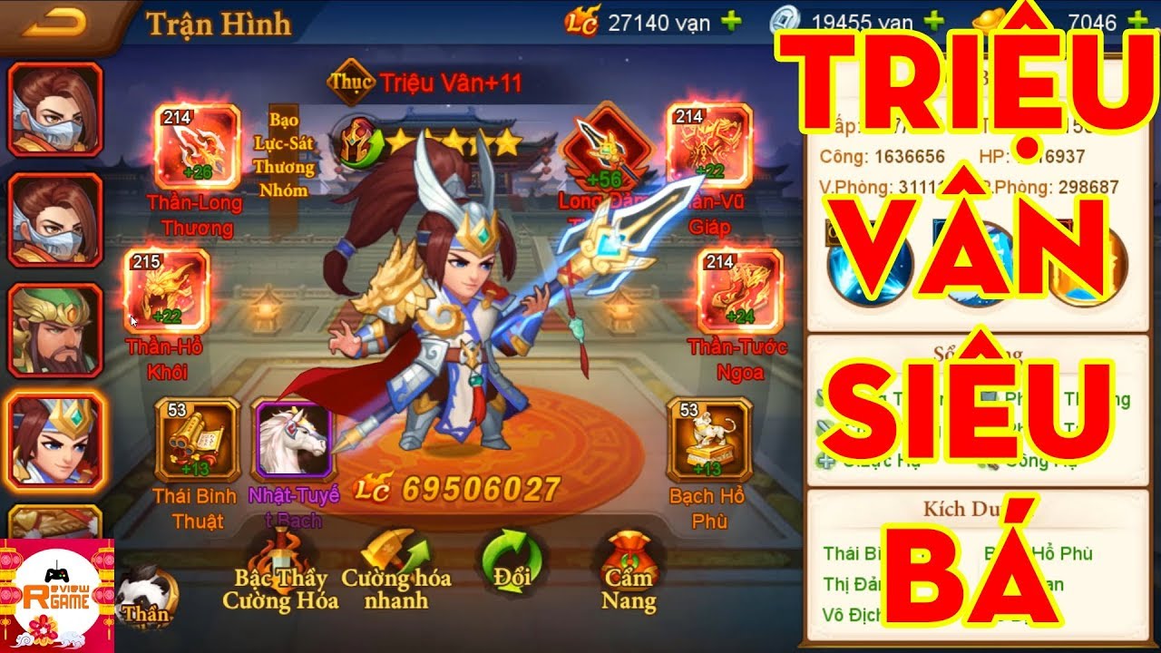 Danh Tướng 3Q  VNG Game Tam Quốc không thể bỏ qua 2019 với dàn tính năng  khôngđụnghàng