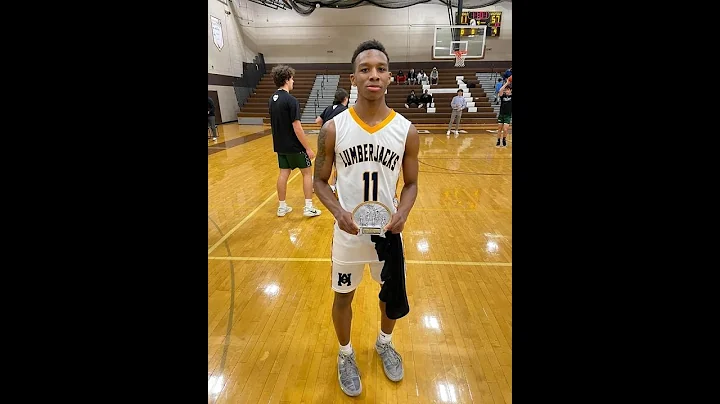 Evan Booker 22' PG | Saginaw Arthur Hill | Highlig...