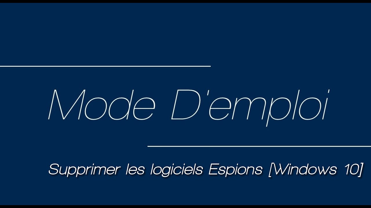 Supprimer logiciel espion iphone