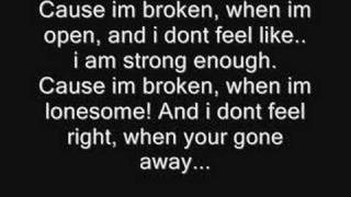 Video thumbnail of "Broken-Seether & Amy Lee from Evanescence(Lyrics) HQ FULL"