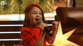 Krisia Todorova: Singing - "Santa Claus Is Coming To Town"