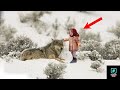 The pregnant she wolf hugged this little girl a minute later something unexpected happened