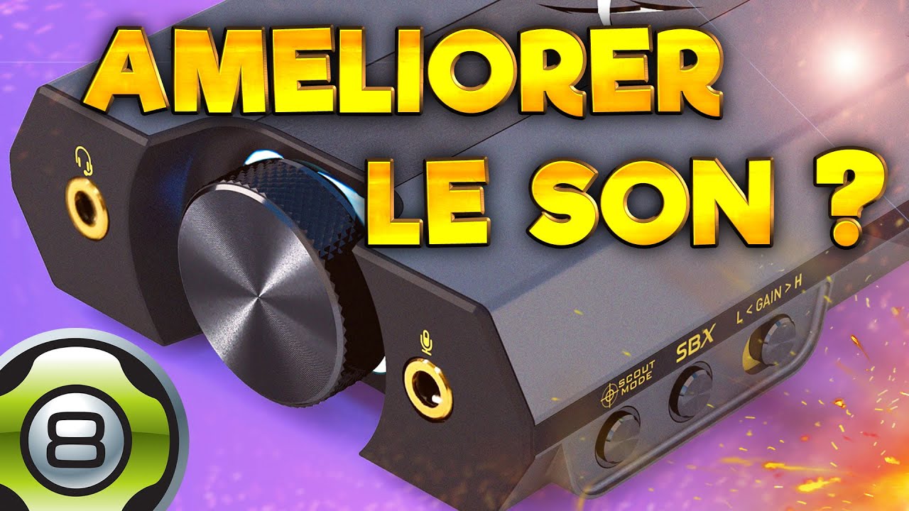 Un Boitier Pour Ameliorer Le Son En Jeu Sound Blasterx G6 Pour Ps4 Xbox Switch Pc Youtube