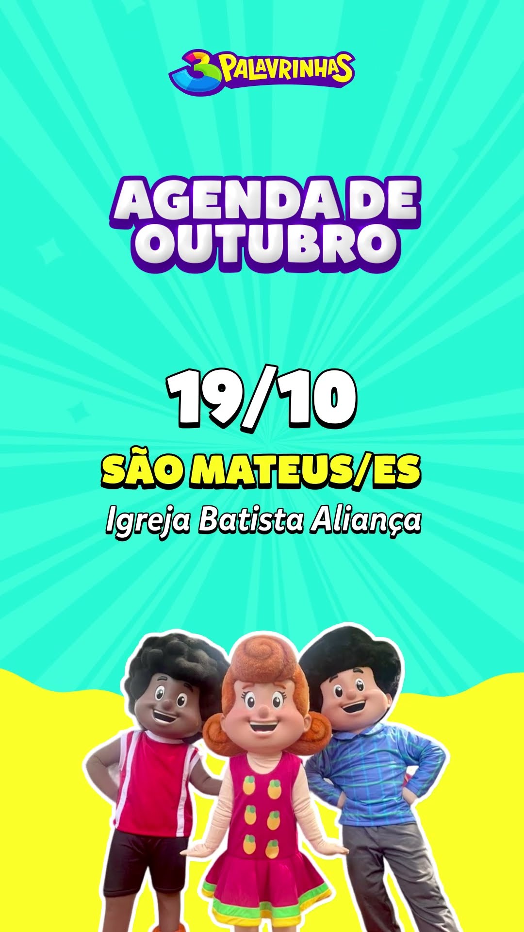 Você quer participar do nosso show? Confira nossa agenda para saber quando estaremos na sua cidade.
