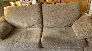 Chenille fabric sofa clean