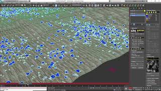 3ds Max plugin Scatter - Distributed Mesh Rollout