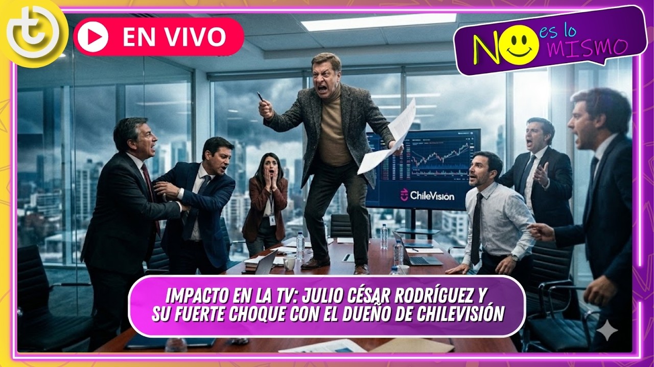 Julio César Rodríguez habla de su renuncia a Chilevisión y descarta presiones | Tevex oficial