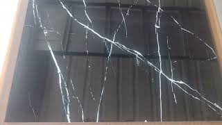 Porcelanato Marmol Negro Brillante 60x60