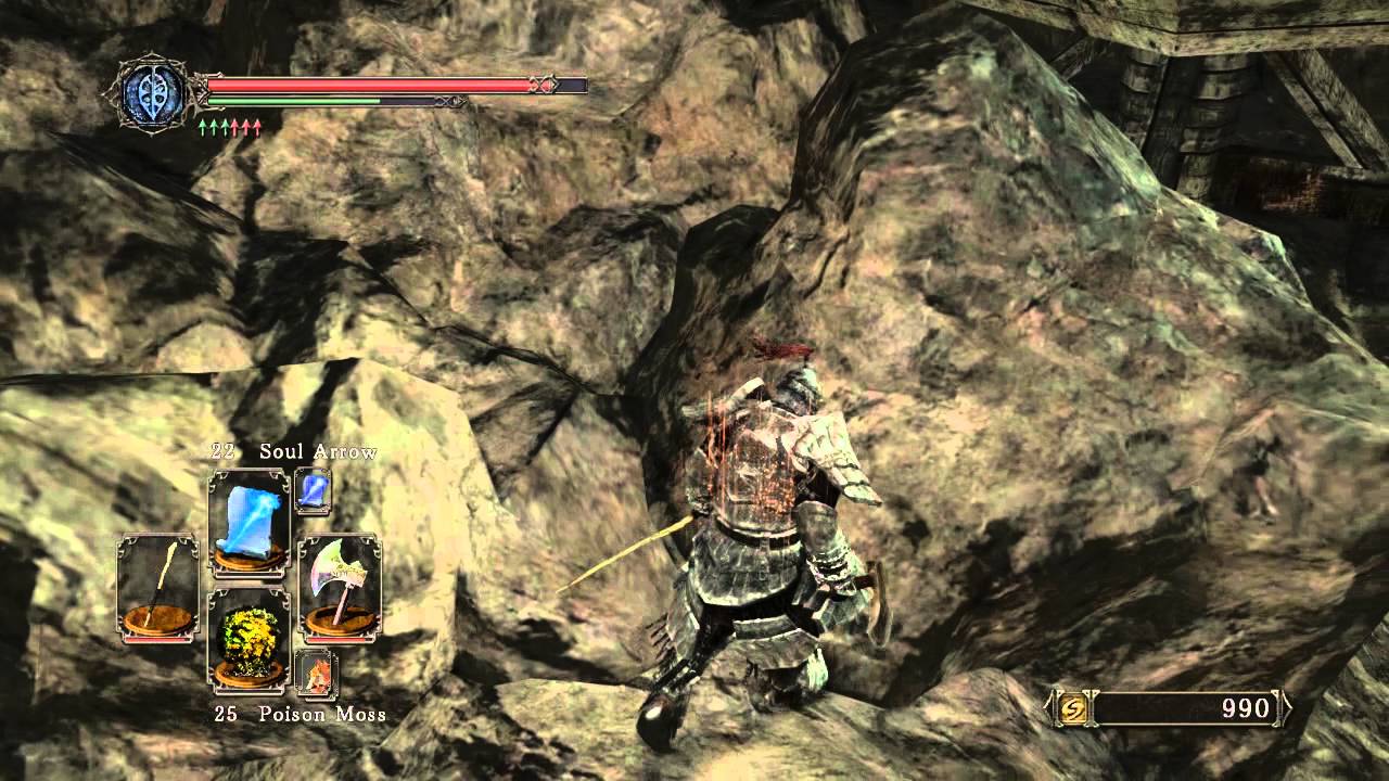 Dark Souls II - Harvest Valley - Boundary Glitch - PC