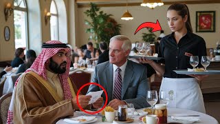 The Waitress Everyone Ignored — Until She Solved the Billionaire Sheikh’s Puzzle!