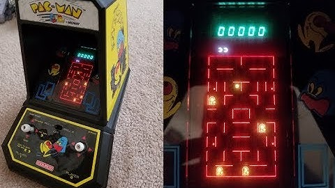 Coleco Pacman Tabletop Arcade Teardown!