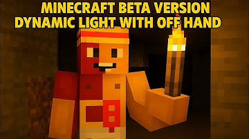 Minecraft Dynamic Lights Mod 🔦 | Torch in Off-Hand = Real Light! | Hindi Gameplay"