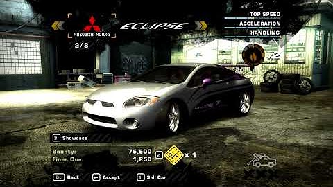 Mitsubishi Eclipse (Almost 2 Fast 2 Furious) | Need For Speed Most Wanted