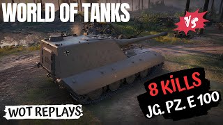 Jagdpanzer E 100's Insane 9-Kill Performance! 🏆 / World of Tanks / Wot Replays
