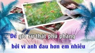 [ Karaoke HD ] Đừng Cố Bước Đến Bên Anh ( Remix ) - Trương Khải Minh