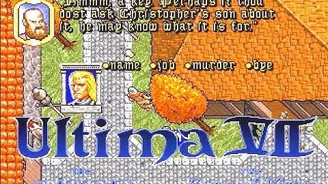 Ultima VII   The Black Gate ~ MS DOS PC