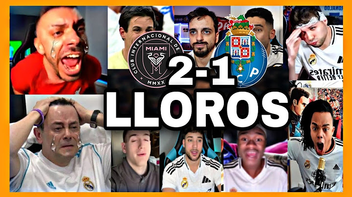 BEST REACTIONS AND CRIES FROM REAL MADRIDISTAS TO INTER MIAMI 2-1 PORTO