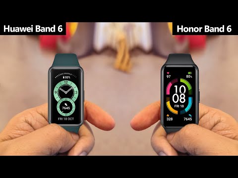 Huawei Band 6 Vs Honor Band 6 Specifications Comparison