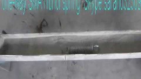 one way nitinol spring