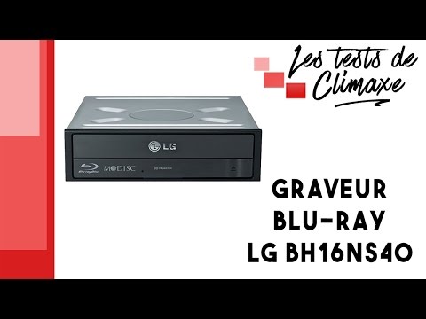 Présentation d&rsquo;un graveur Blu-ray LG GRAV-BH16NS40-BULK (vidéo sans la voix)