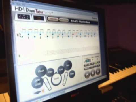 Roland DT-HD1 Drum Tutor Demonstration - YouTube