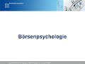 Brsenpsychologie des tradings