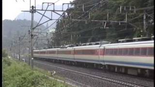 【EF63】EF63重連+489系「白山」 信越本線横軽上り