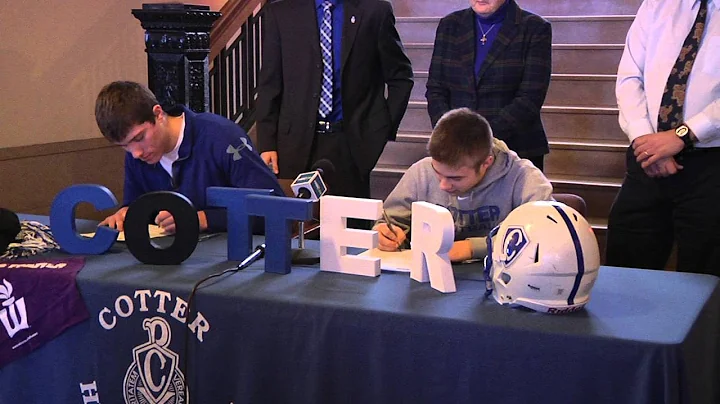 CHS Football Signing 2 4 15