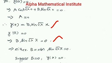 CSIR,NET,JRF Differential equations
