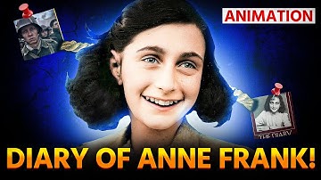 The diary of anne frank📒 Class 10 ANIMATED summary in hindi🔥