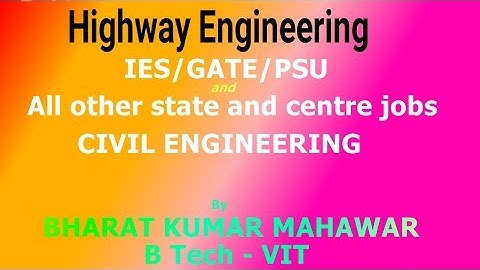 Highway~Transportation Lec 9~U2~Geometric Design Part D3 Vertical Alignment(Valley C) by BK Mahawar