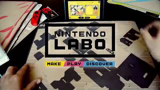 Building Nintendo LABO Piano - Legend Of Zelda Tune
