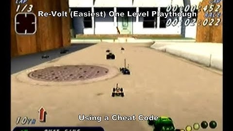 Re-Volt One Level Playthrough using a Dreamcast Cheat Code :D #Dreamcast #Sega #DC #CheatCodes