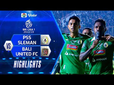 Highlights - PSS Sleman VS Bali United FC | BRI Liga 1 2022/2023