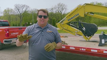 How to Load Unload a Mini Excavator - Heavy Equipment Operator Training