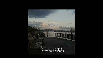 Сура Юнус 9-10 Аяты #субханаллах #аллоху  سوره يونس  آيه 9-10 #قرآن #قران_كريم #قرأن  #koran