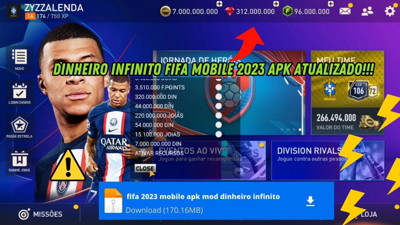 ᐉ Jogar Fifa Mobile 23 Dinheiro Infinito Apk Mod