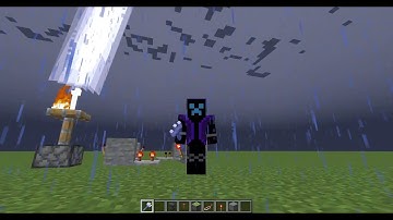 Minecraft infinite lightning generator