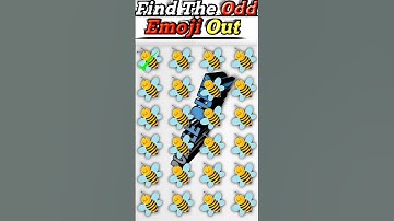 Memory Test 🤯 || Find The Odd Emoji Out || Emoji Puzzle Quiz🥸 || part 8 ||  #shorts #quiztime