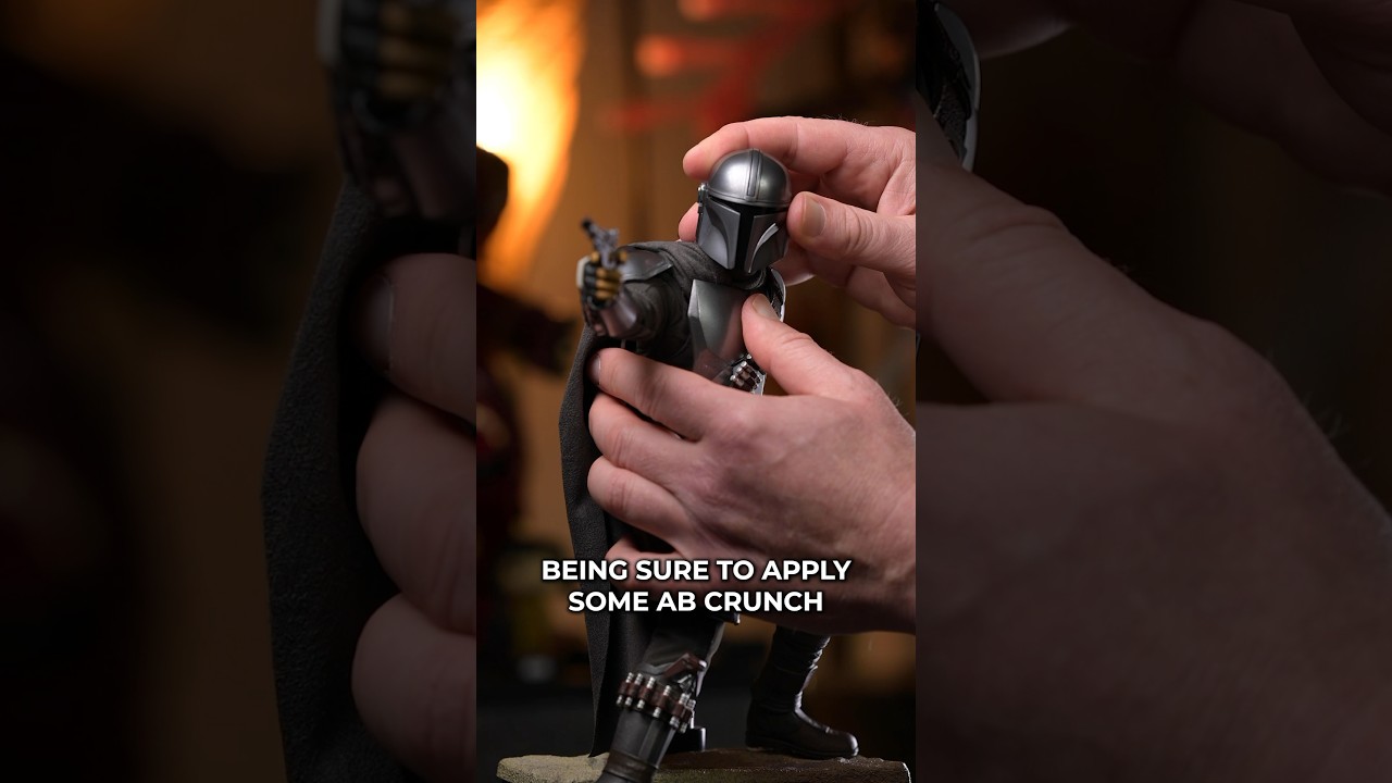 Posing Hot Toys Mandalorian & Grogu 🔥