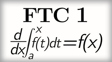 8.3 The Fundamental Theorem of Calculus -- Part 1