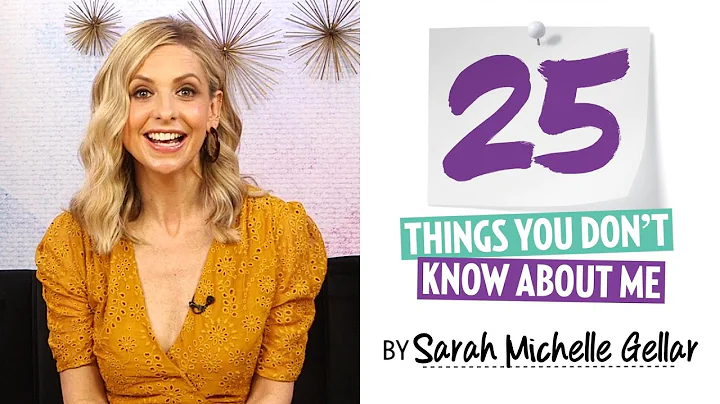 Sarah Michelle Gellar: 25 Things You Dont Know Abo...
