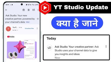Ask Studio: Your creative partner: Ask Studio uses your channel data to give you insights and ideas
